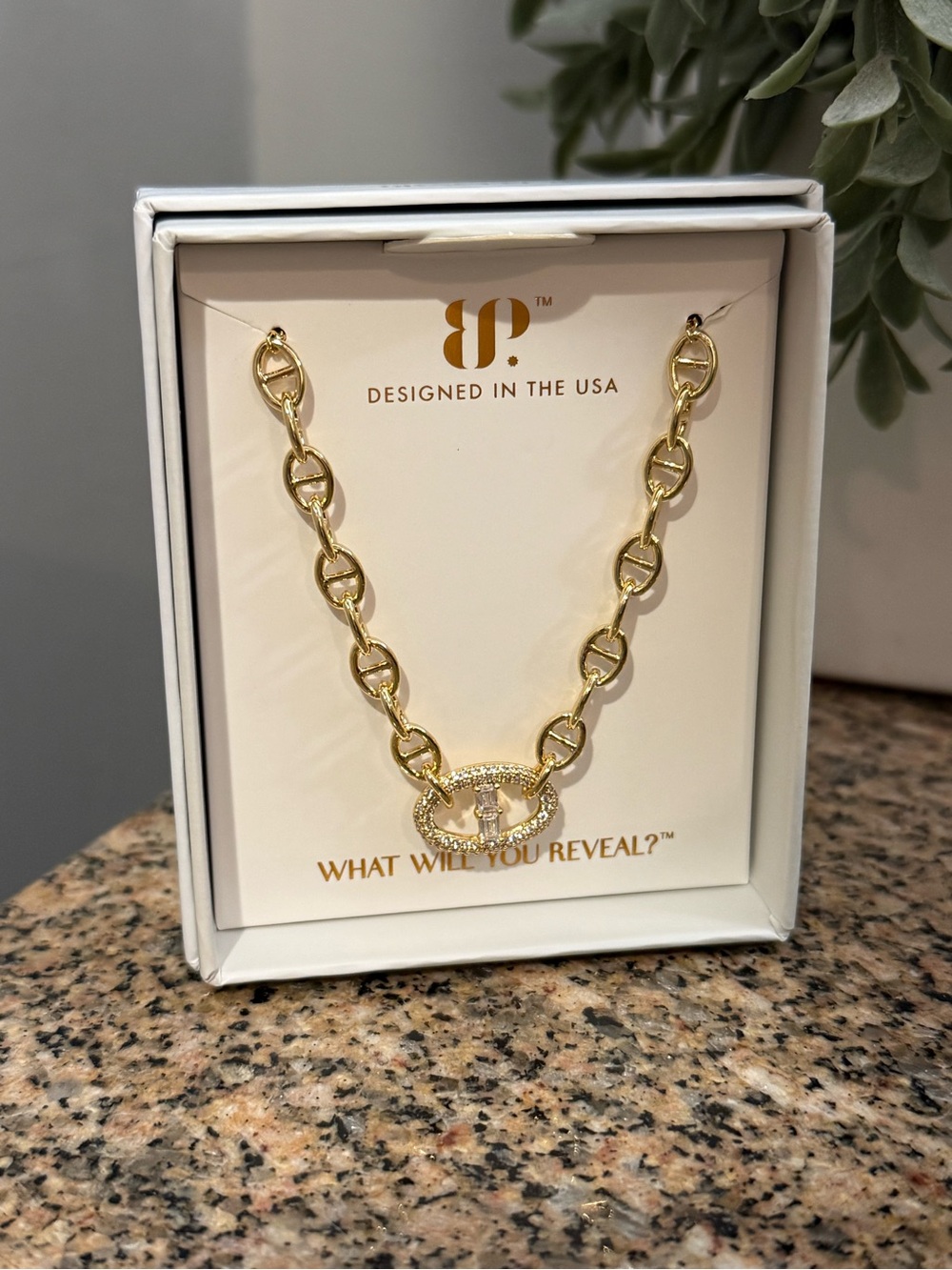 Bomb Party April Bracelet “The Clara” in Gold